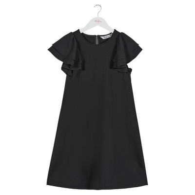 Платье школьное Deloras 63951Q чёрное 01